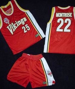 Montrose Vikings Basketball uniform