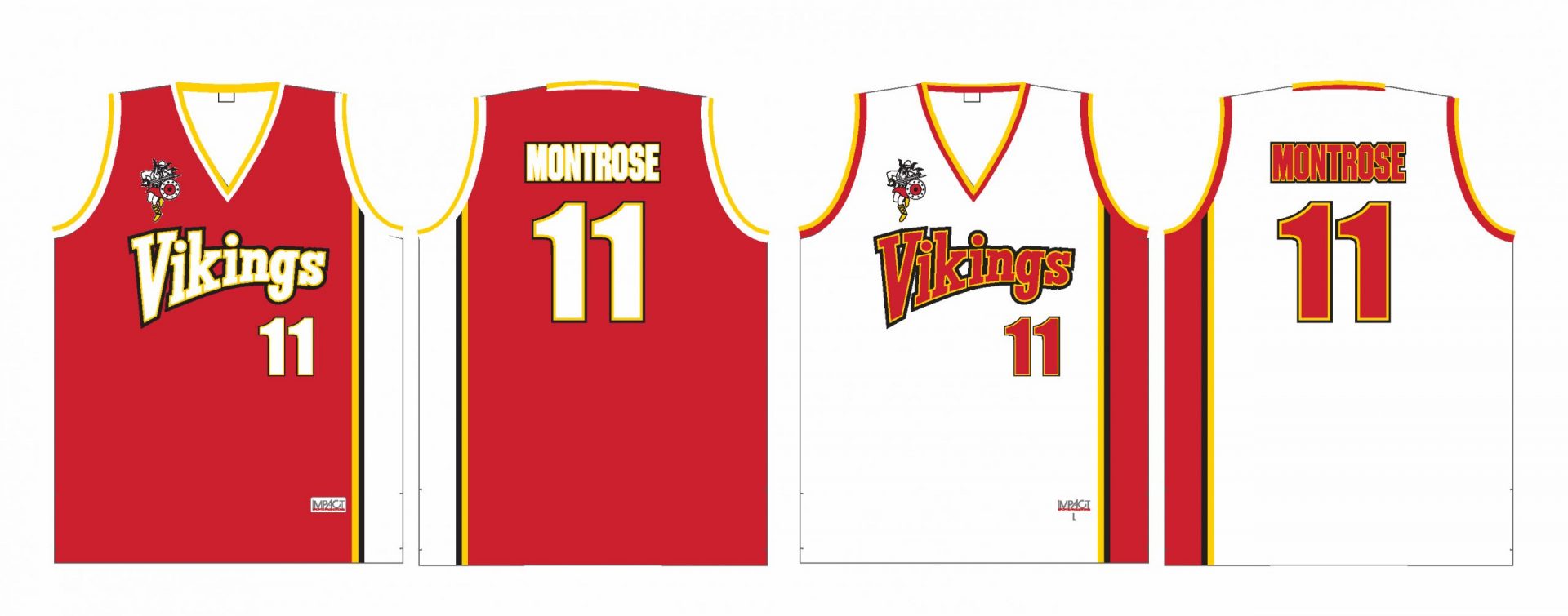 Montrose Vikings Reversible Singlet scaled