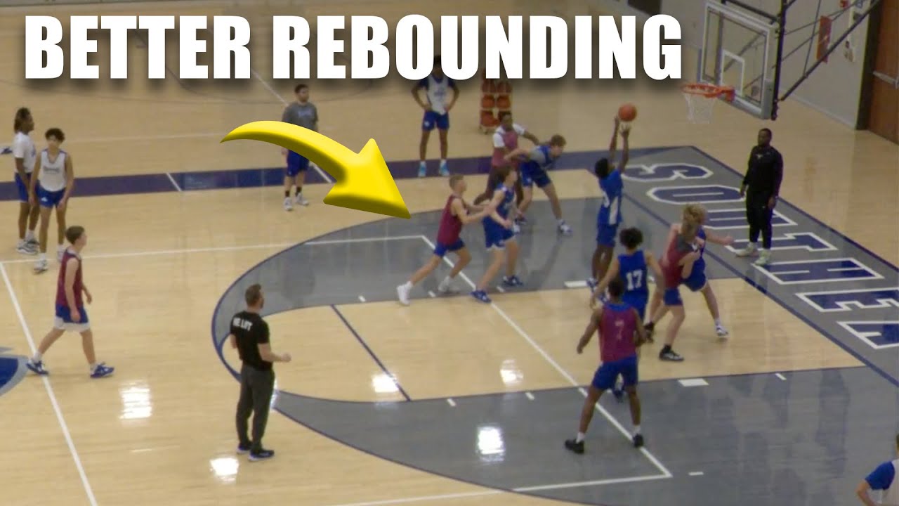 2 Rebounding Drills: Defence, Box Out, Rebound