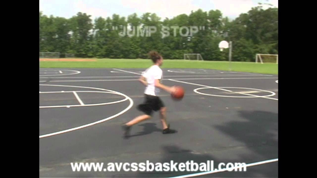 Jump Stop Pivot Drill For Youth Basketball